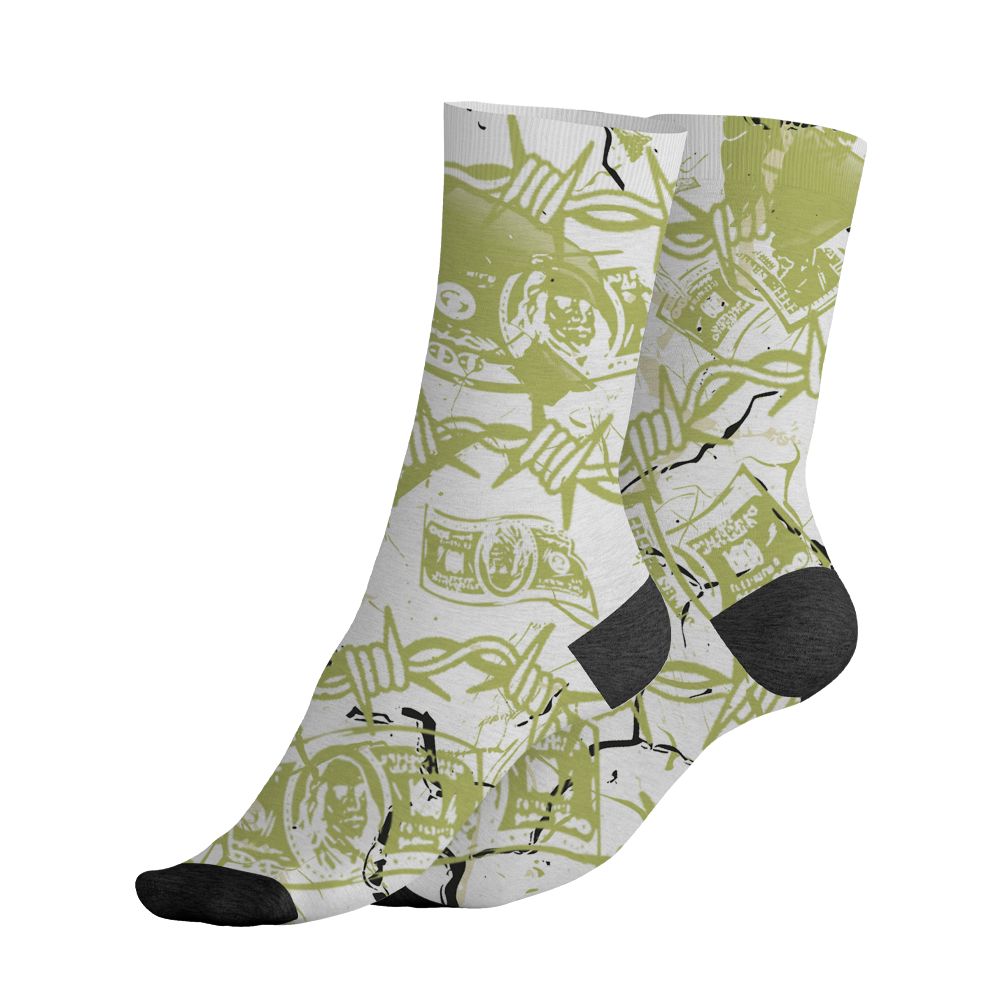 Luminous-Green-5s-NastyJamz-Socks-Match-Tough-People-Never-Fall-All-Over-Print