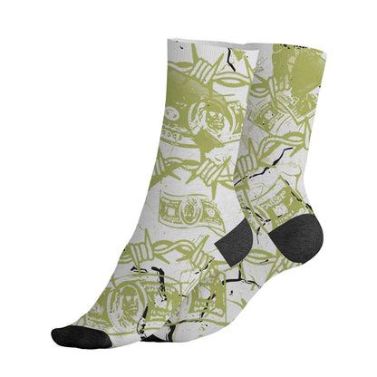 Luminous-Green-5s-NastyJamz-Socks-Match-Tough-People-Never-Fall-All-Over-Print