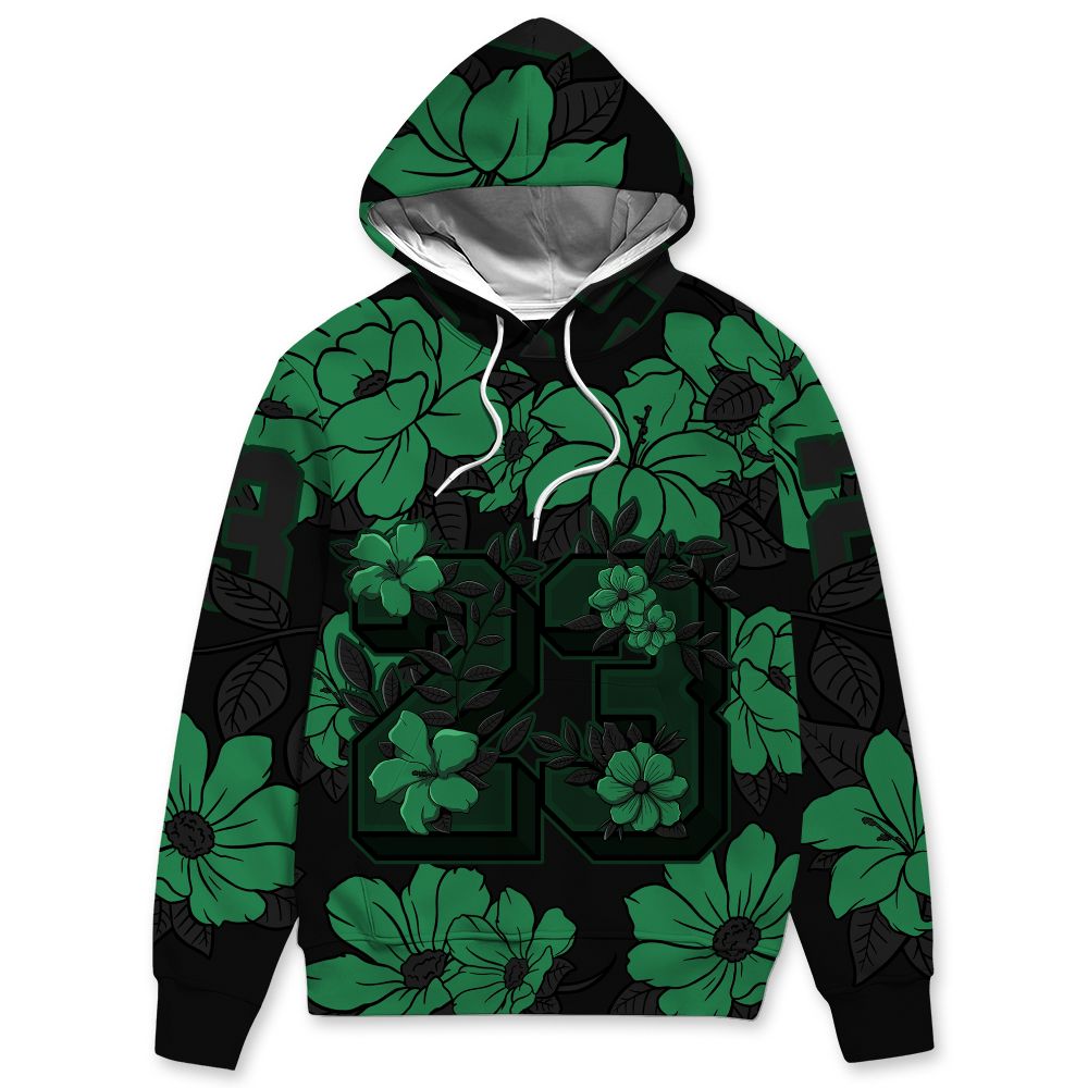 Spizike-Pine-Green-Black-Anthracite-NastyJamz-Hoodie-Match-23-Floral-All-Over-Print-Flower