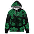 Spizike-Pine-Green-Black-Anthracite-NastyJamz-Hoodie-Match-23-Floral-All-Over-Print-Flower