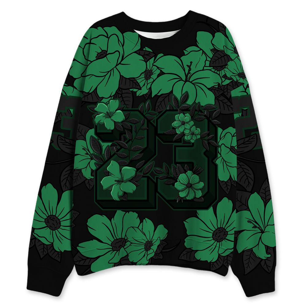 Spizike-Pine-Green-Black-Anthracite-NastyJamz-Sweatshirt-Match-23-Floral-All-Over-Print-Flower