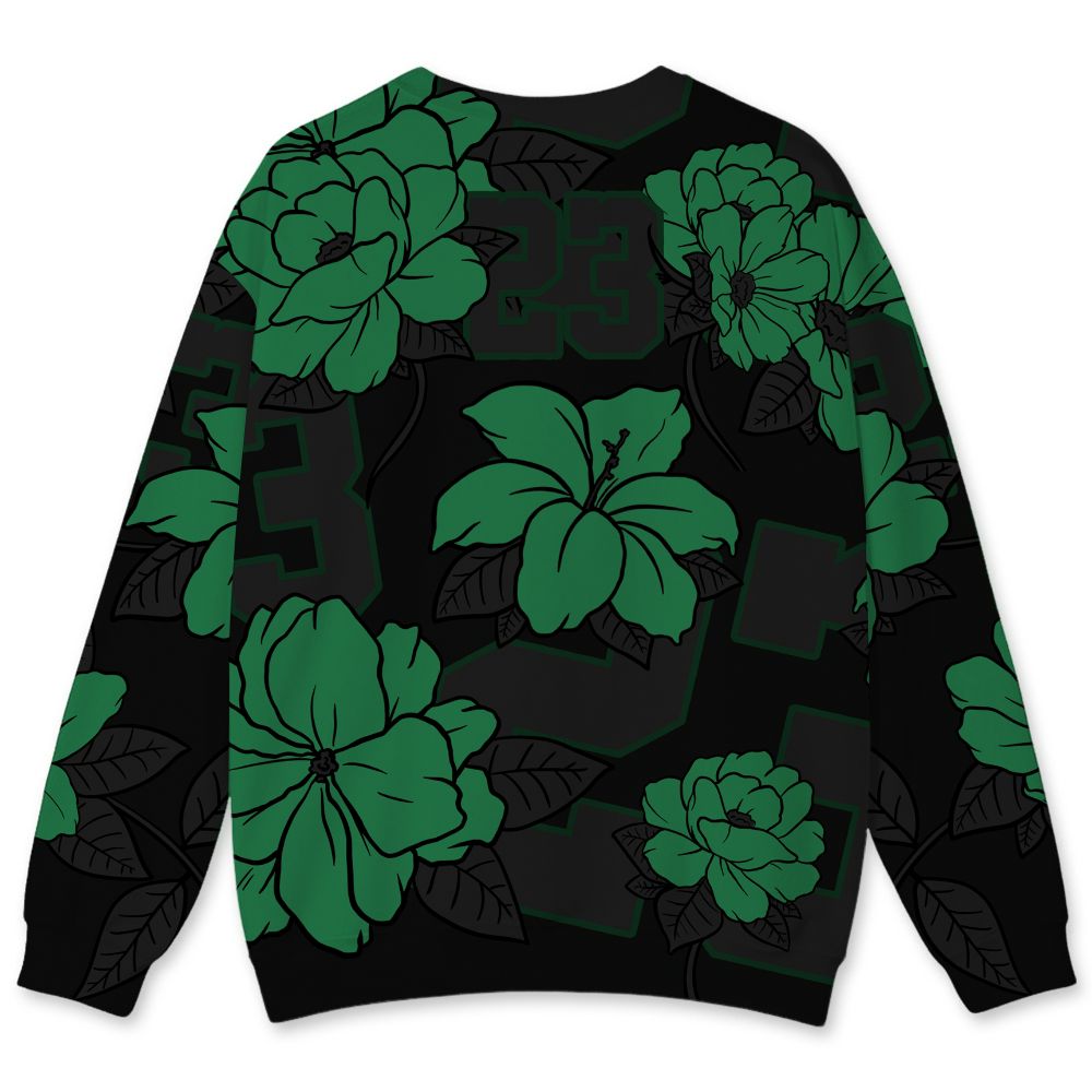Spizike-Pine-Green-Black-Anthracite-NastyJamz-Sweatshirt-Match-23-Floral-All-Over-Print-Flower