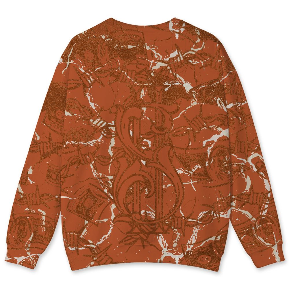 AM-Waffle-Racer-Orange-NastyJamz-Sweatshirt-Match-Tough-People-Never-Fall-All-Over-Print