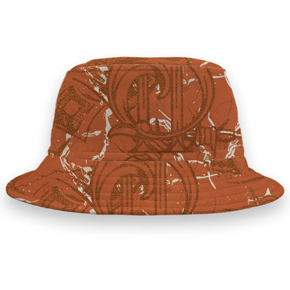 AM-Waffle-Racer-Orange-NastyJamz-Bucket-Hat-Match-Tough-People-Never-Fall-3D-All-Over-Print