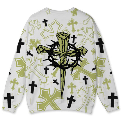 Luminous-Green-5s-NastyJamz-Sweatshirt-Match-God-Got-Me-All-Over-Print