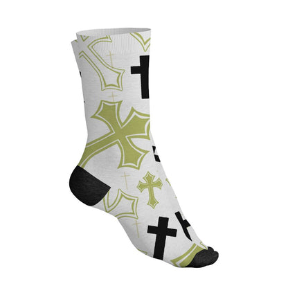 Luminous-Green-5s-NastyJamz-Socks-Match-God-Got-Me-All-Over-Print
