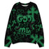 Spizike-Pine-Green-Black-Anthracite-NastyJamz-Sweatshirt-Match-God-Got-Me-All-Over-Print