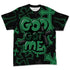 Spizike-Pine-Green-Black-Anthracite-NastyJamz-T-Shirt-Match-God-Got-Me-All-Over-Print