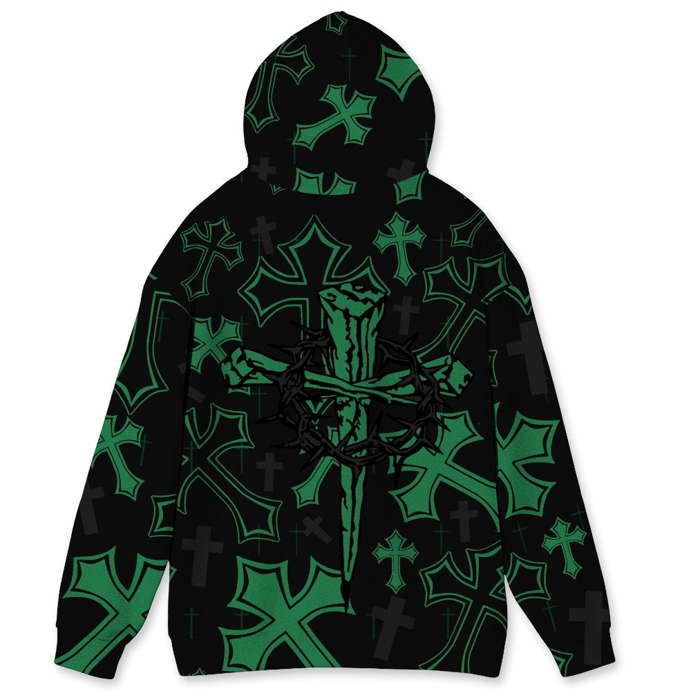Spizike-Pine-Green-Black-Anthracite-NastyJamz-Hoodie-Match-God-Got-Me-All-Over-Print