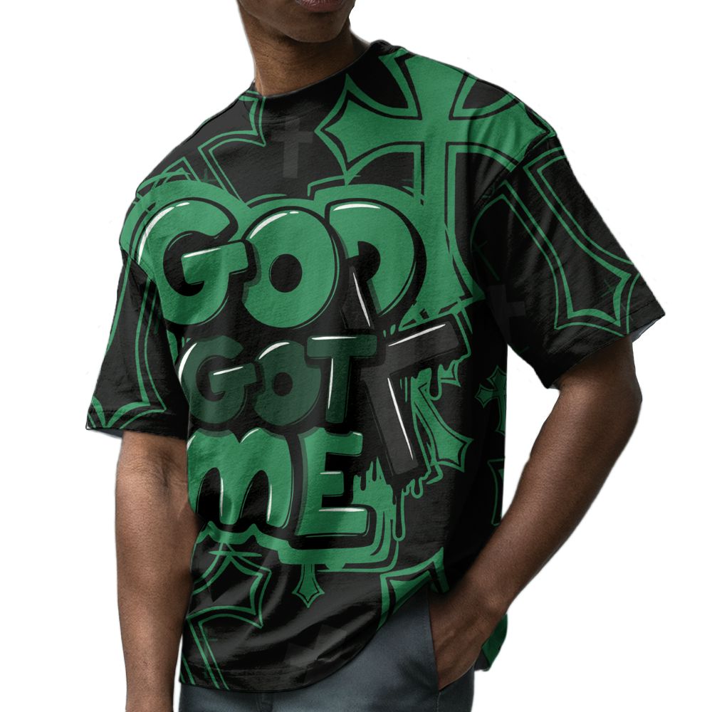 Spizike-Pine-Green-Black-Anthracite-NastyJamz-Drip-Set-Match-God-Got-Me-3D-All-Over-Print