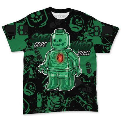 Spizike-Pine-Green-Black-Anthracite-NastyJamz-T-Shirt-Match-Glowing-Heart-Inside-All-Over-Print