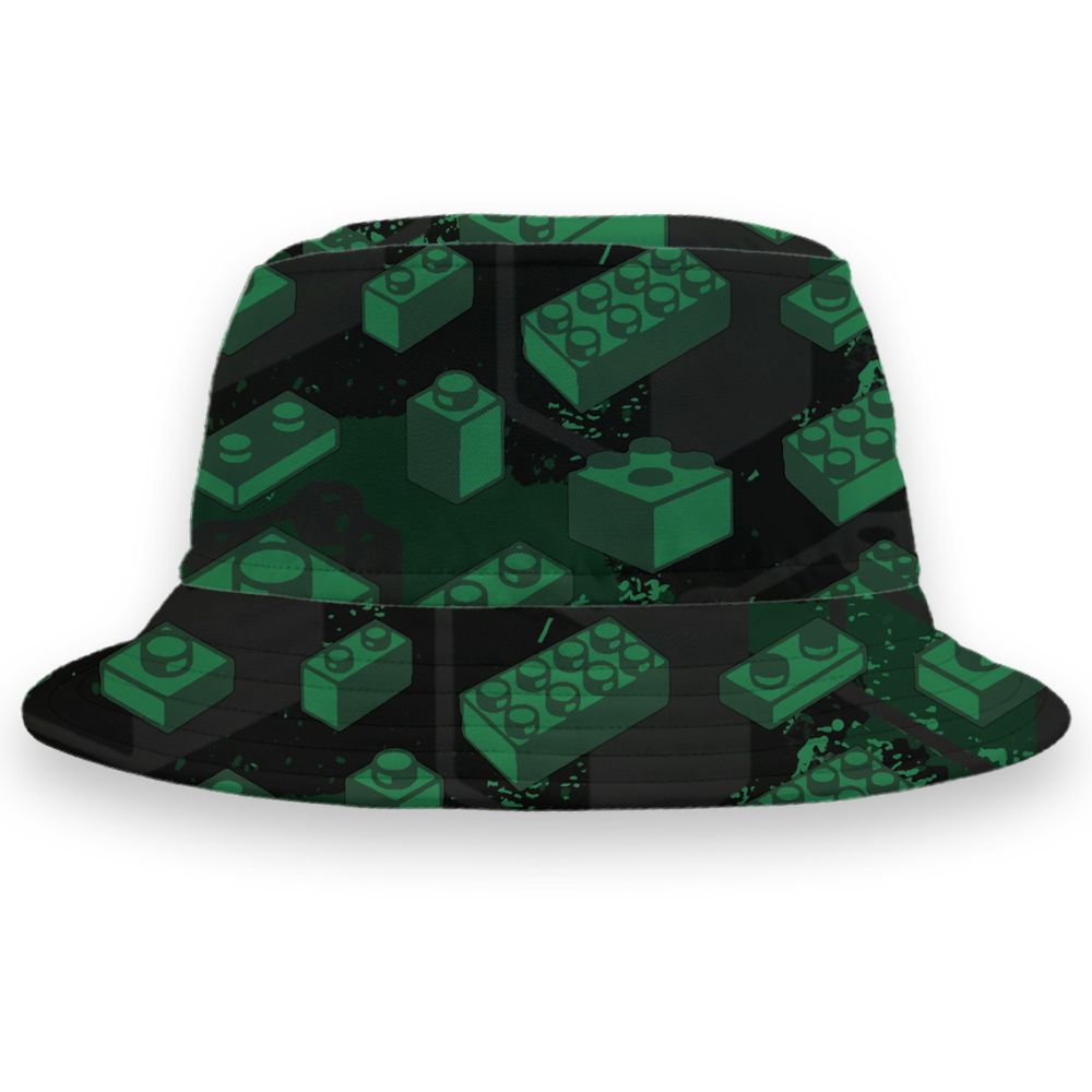 Spizike-Pine-Green-Black-Anthracite-NastyJamz-Bucket-Hat-Match-Not-Broken-Toy-3D-All-Over-Print
