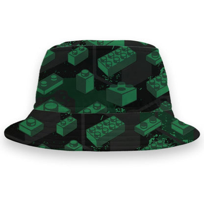 Spizike-Pine-Green-Black-Anthracite-NastyJamz-Bucket-Hat-Match-Not-Broken-Toy-3D-All-Over-Print