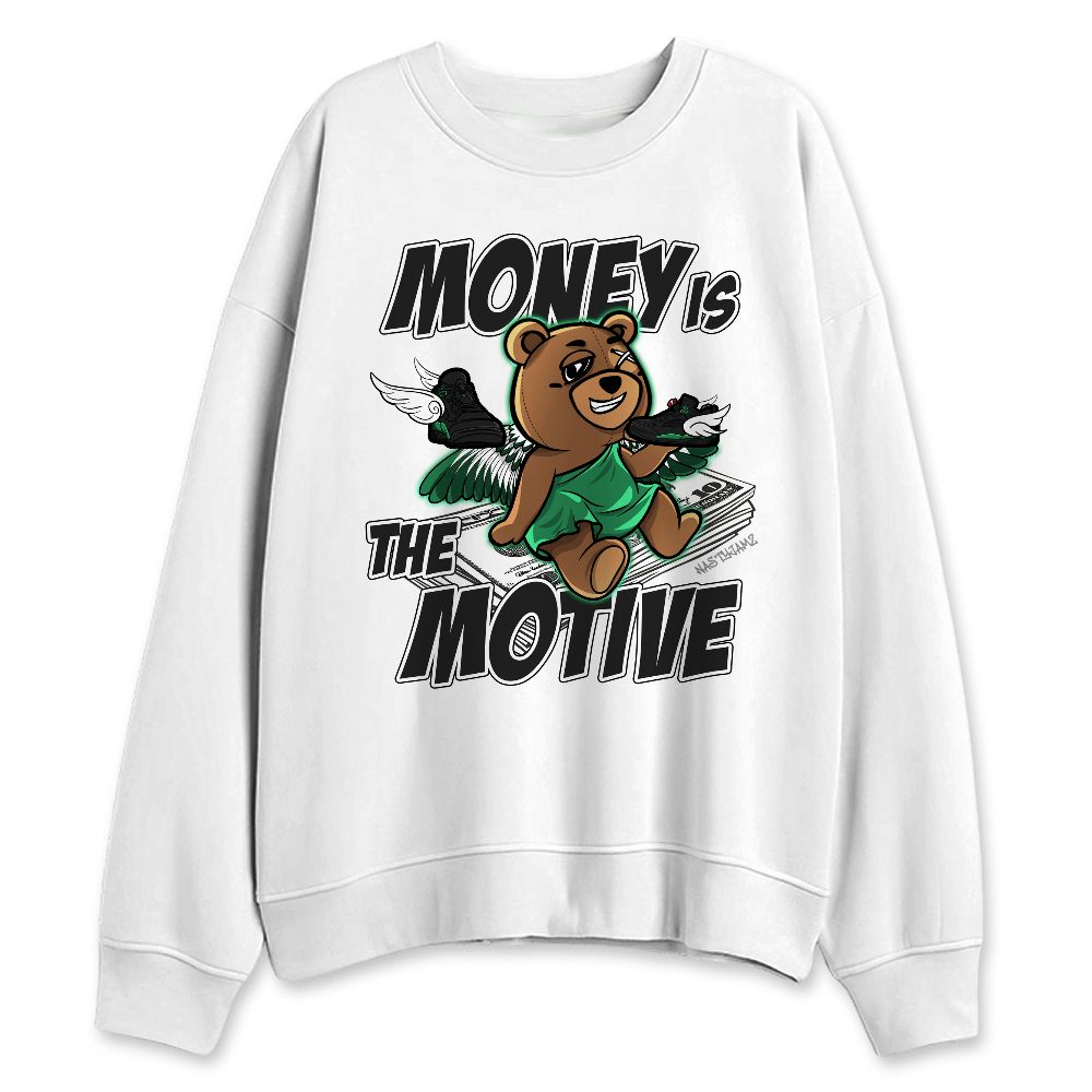 Spizike-Pine-Green-Black-Anthracite-NastyJamz-Sweatshirt-Match-Money-Motive-Angel