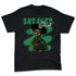 Spizike-Pine-Green-Black-Anthracite-NastyJamz-Premium-T-Shirt-Match-Black-Sneaker-Girl