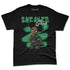 Spizike-Pine-Green-Black-Anthracite-NastyJamz-Premium-T-Shirt-Match-Black-Sneaker-Girl