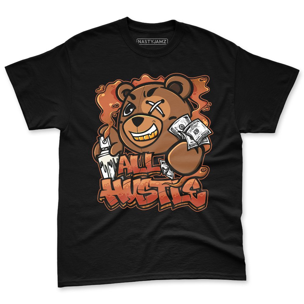 AM-Waffle-Racer-Orange-NastyJamz-Premium-T-Shirt-Match-Ber-Hustle-All-Day