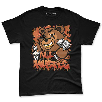 AM-Waffle-Racer-Orange-NastyJamz-Premium-T-Shirt-Match-Ber-Hustle-All-Day