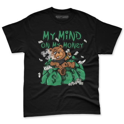 Spizike-Pine-Green-Black-Anthracite-NastyJamz-Premium-T-Shirt-Match-My-Mind-On-My-Money-Ber