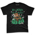 Spizike-Pine-Green-Black-Anthracite-NastyJamz-Premium-T-Shirt-Match-My-Mind-On-My-Money-Ber
