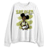 Luminous-Green-5s-NastyJamz-Sweatshirt-Match-Black-Sneaker-Girl