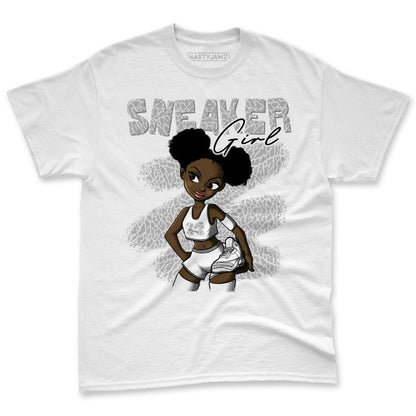 Pure-Money-3s-NastyJamz-Premium-T-Shirt-Match-Black-Sneaker-Girl