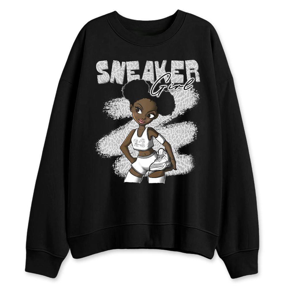 Pure-Money-3s-NastyJamz-Sweatshirt-Match-Black-Sneaker-Girl