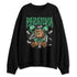 Spizike-Pine-Green-Black-Anthracite-NastyJamz-Sweatshirt-Match-Paranoia-Money-Ber