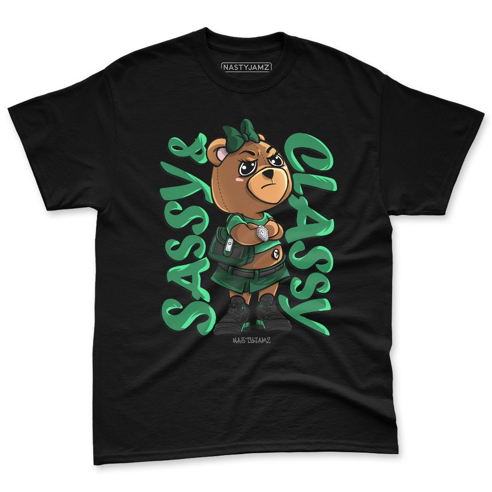 Spizike-Pine-Green-Black-Anthracite-NastyJamz-Premium-T-Shirt-Match-Sassy-Classy