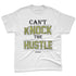Luminous-Green-5s-NastyJamz-Premium-T-Shirt-Match-Respect-The-Hustle-Minimal