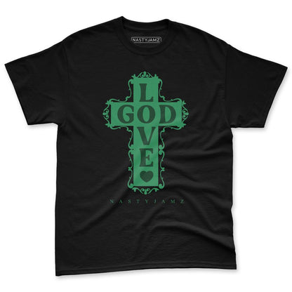 Spizike-Pine-Green-Black-Anthracite-NastyJamz-Premium-T-Shirt-Match-God-Love