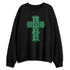Spizike-Pine-Green-Black-Anthracite-NastyJamz-Sweatshirt-Match-God-Love