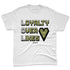 Luminous-Green-5s-NastyJamz-Premium-T-Shirt-Match-Loyalty-Over-Likes