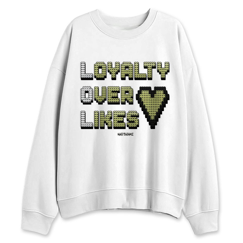 Luminous-Green-5s-NastyJamz-Sweatshirt-Match-Loyalty-Over-Likes