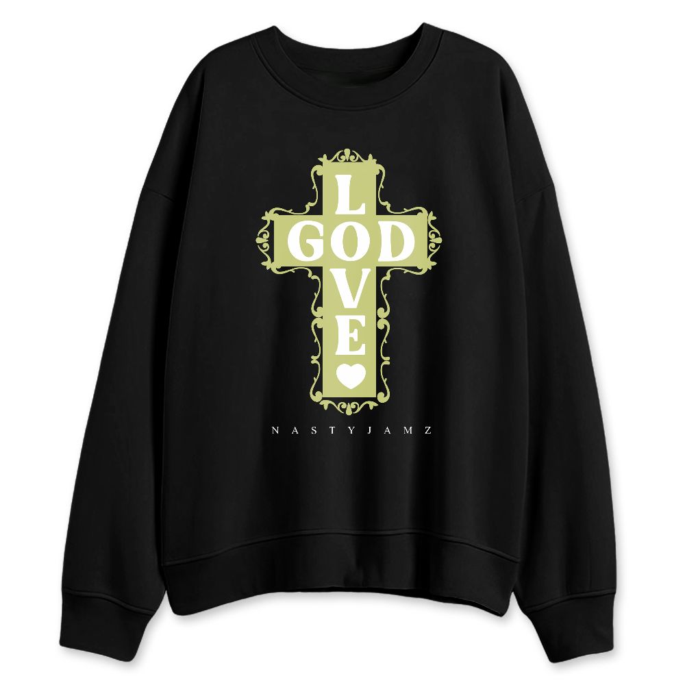 Luminous-Green-5s-NastyJamz-Sweatshirt-Match-God-Love