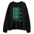 Spizike-Pine-Green-Black-Anthracite-NastyJamz-Sweatshirt-Match-SHE