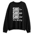 Pure-Money-3s-NastyJamz-Sweatshirt-Match-SHE
