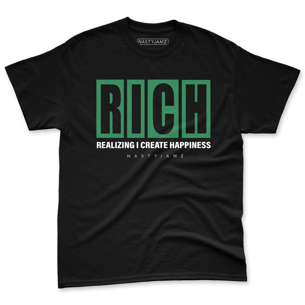 Spizike-Pine-Green-Black-Anthracite-NastyJamz-Premium-T-Shirt-Match-Rich-Realizing