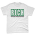 Spizike-Pine-Green-Black-Anthracite-NastyJamz-Premium-T-Shirt-Match-Rich-Realizing