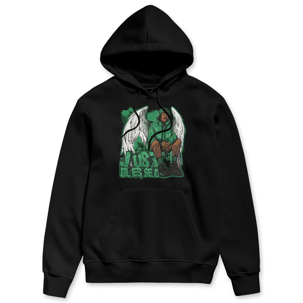 Spizike-Pine-Green-Black-Anthracite-NastyJamz-Hoodie-Match-Just-Blessed