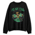 Spizike-Pine-Green-Black-Anthracite-NastyJamz-Sweatshirt-Match-Fearless-Melanin-Personalized