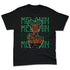 Spizike-Pine-Green-Black-Anthracite-NastyJamz-Premium-T-Shirt-Match-Melanin-Girl