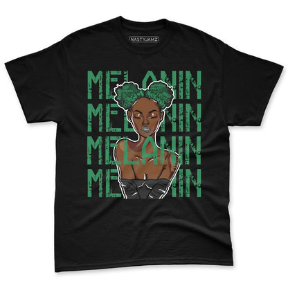 Spizike-Pine-Green-Black-Anthracite-NastyJamz-Premium-T-Shirt-Match-Melanin-Girl