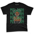 Spizike-Pine-Green-Black-Anthracite-NastyJamz-Premium-T-Shirt-Match-Melanin-Girl