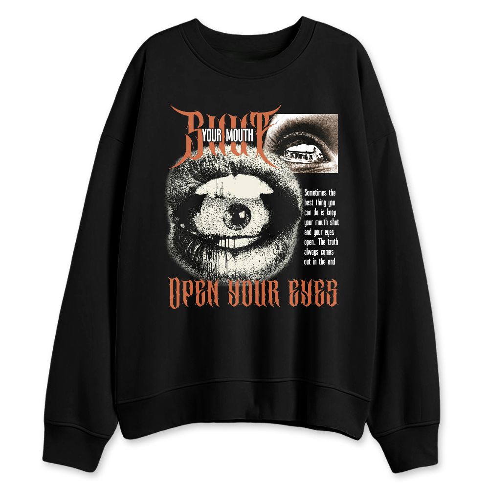 AM-Waffle-Racer-Orange-NastyJamz-Sweatshirt-Match-Shut-Your-Mouth