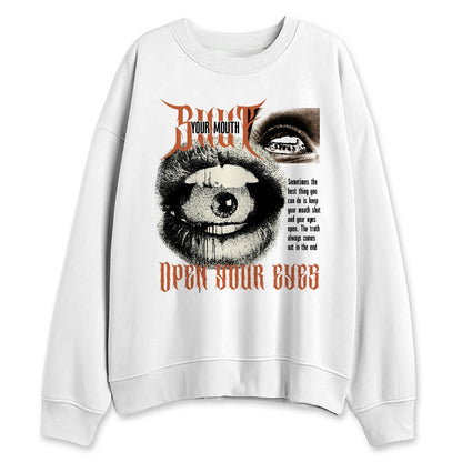 AM-Waffle-Racer-Orange-NastyJamz-Sweatshirt-Match-Shut-Your-Mouth