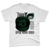 Spizike-Pine-Green-Black-Anthracite-NastyJamz-Premium-T-Shirt-Match-Shut-Your-Mouth