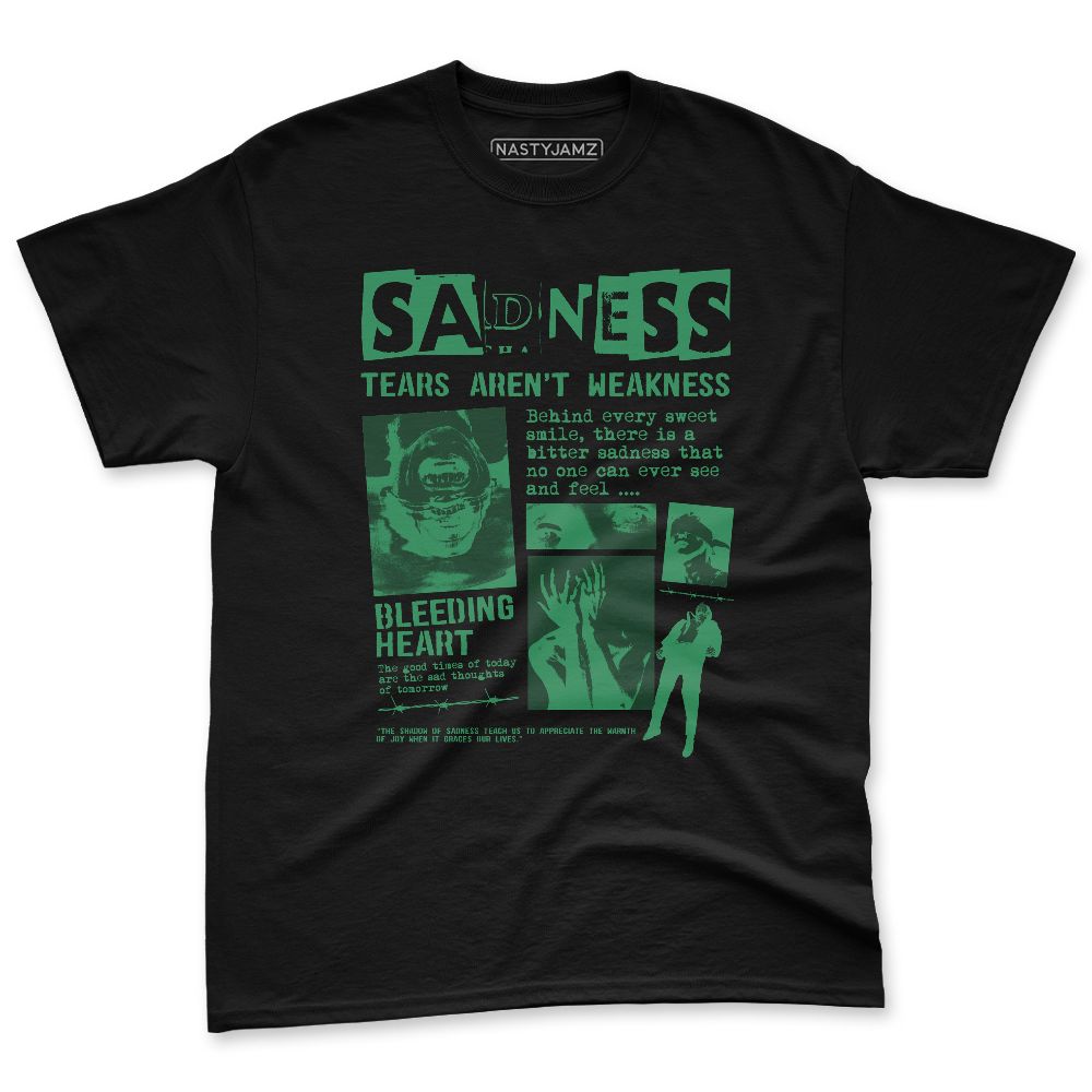 Spizike-Pine-Green-Black-Anthracite-NastyJamz-Premium-T-Shirt-Match-Sadness