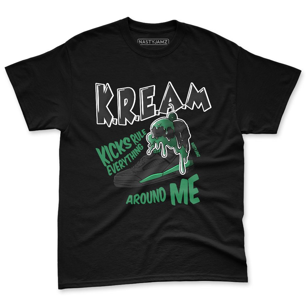 Spizike-Pine-Green-Black-Anthracite-NastyJamz-Premium-T-Shirt-Match-Kream-Sneaker