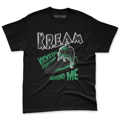 Spizike-Pine-Green-Black-Anthracite-NastyJamz-Premium-T-Shirt-Match-Kream-Sneaker